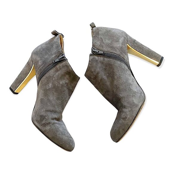 Kate Spade ankle boots Netta , gray suede, Size 9.5 - Picture 4 of 10